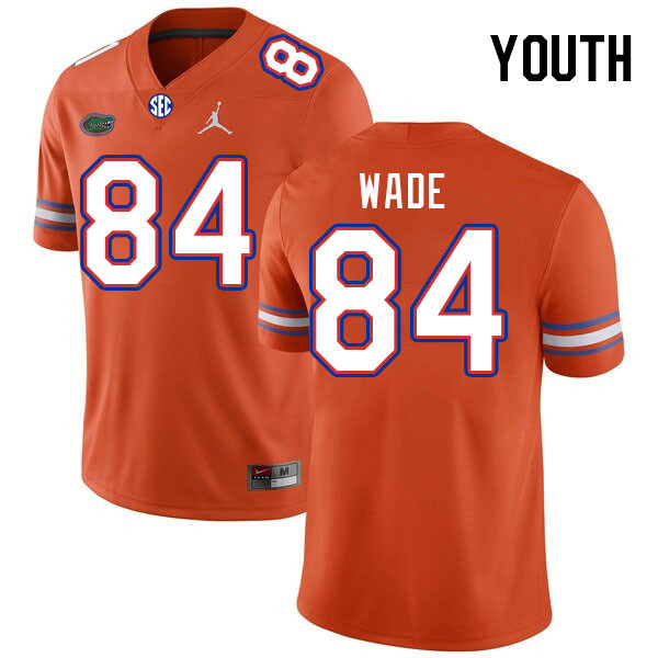 Youth #84 Brian Green Jr. Florida Gators College Football Jerseys Stitched Sale-Orange